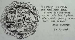 Non dupes errent 15 a : Cocteau Le Potomak